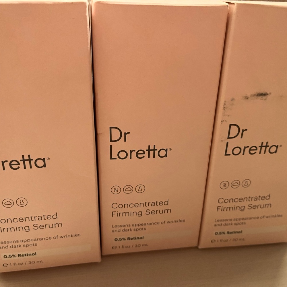 3 NWT celebrity Dr Loretta serums